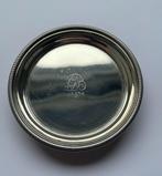 Antieke flessenonderzetter/zilveren onderzetter, glas.., Antiek en Kunst, Antiek | Goud en Zilver, Ophalen, Zilver