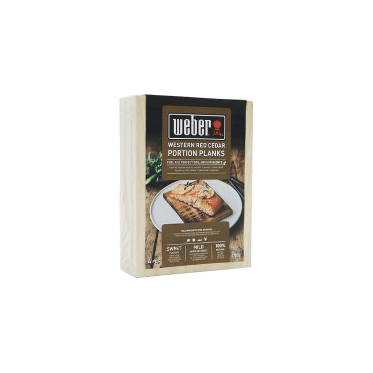 Weber Cederhouten Rookplanken, Tuin en Terras, Barbecue-accessoires, Nieuw, Ophalen