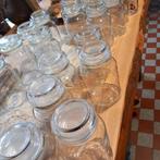 Set van 6 stuks glazen voorraadpotten, '70's, Douwe Egberts, Huis en Inrichting, Keuken | Potten en Pannen, Ophalen of Verzenden