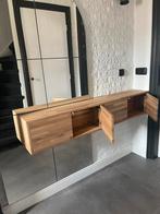 Eiken Wandmeubel Op Maat, Ophalen, Eikenhout, Nieuw, Minder dan 150 cm