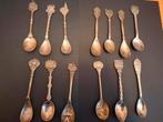 Zilveren/ verzilverd lepeltjes 13 stuks., Antiek en Kunst, Ophalen of Verzenden
