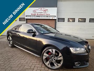 Audi A5 Coupé 3.2 FSI q. S-LINE HANDBAK LEER NAVI KEYLEES XE beschikbaar voor biedingen