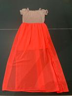Coolcat grijs roze-oranje zomer jurk stretch maat 158-164!, Meisje, Coolcat, Ophalen of Verzenden, Zo goed als nieuw