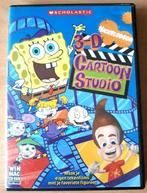 PC 3-D Cartoon Studio-Nickelodeon- maak je eigen Tekenfilms, Puzzel en Educatief, Gebruikt, 1 speler, Ophalen of Verzenden