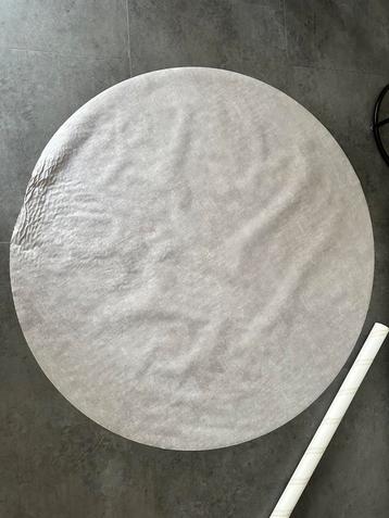 Rond tafelzeil beton look 140 cm beschikbaar voor biedingen