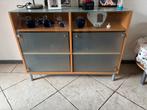 Kast en Dressoir combinatie, Ophalen, Gebruikt, 100 tot 150 cm, Glas