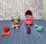 Littlest Pet Shop - hondje + kaptafel, Ophalen of Verzenden, Zo goed als nieuw