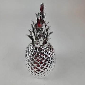 Pols Potten Pineapple Decoratie in zilver beschikbaar voor biedingen