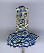 Kusters Venlo zilverkleurig verwarming speldje ( W_482 ), Verzamelen, Verzenden, Zo goed als nieuw, Merk, Speldje of Pin