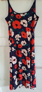 King Louie zomerjurk bloemen maat M, Maat 38/40 (M), Blauw, Ophalen of Verzenden, Zo goed als nieuw