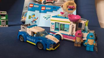 Lego City Politie - Icetruck Achtervolging, set nr. 60314 beschikbaar voor biedingen