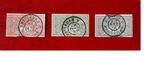 1906 3 Tuberculose Postzegels, Postzegels en Munten, T/m 1940, Ophalen, Gestempeld