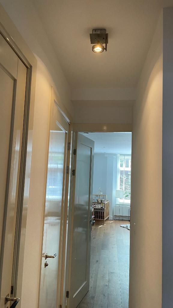 Maretti opbouwspots dimbaar - RVS, Huis en Inrichting, Lampen | Spots, Zo goed als nieuw, Plafondspot of Wandspot, Metaal of Aluminium