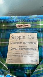 Hemd maat M Steppin’ Out, Kleding | Heren, Ophalen of Verzenden, Zo goed als nieuw, Blauw, Halswijdte 41/42 (L)