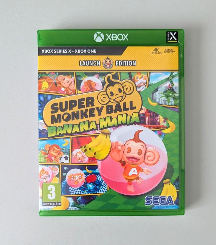 Super Monkey Ball Banana Mania | Xbox Series X / S, Spelcomputers en Games, Games | Xbox Series X en S, Zo goed als nieuw, Verzenden