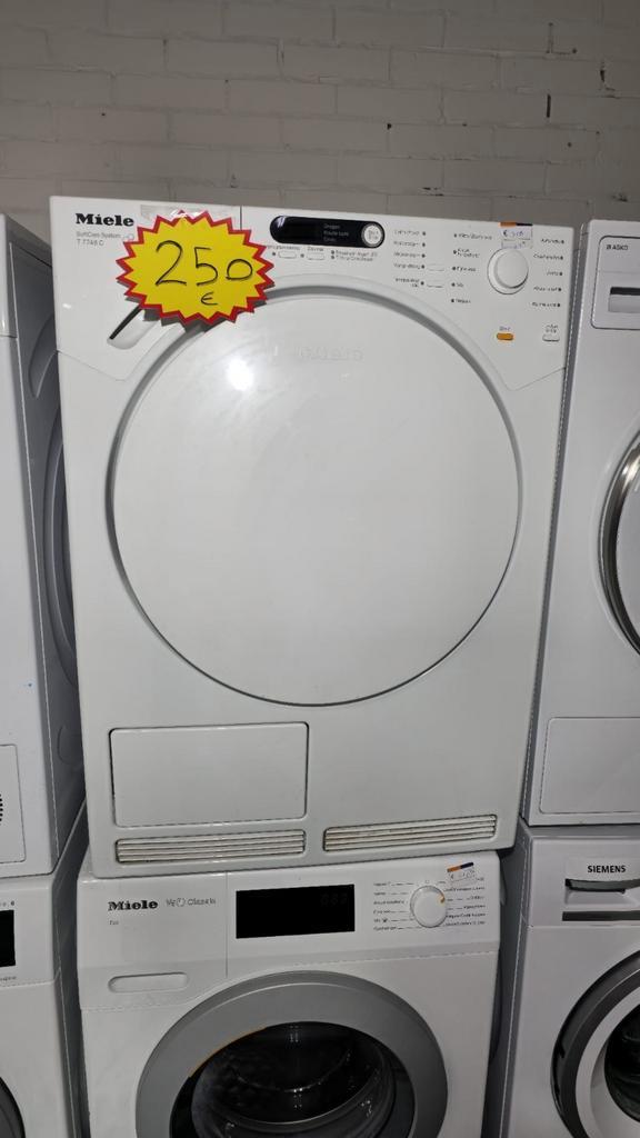 Miele Warmtepompdroger T7748C – Topkwaliteit, Witgoed en Apparatuur, Wasdrogers, Gebruikt, Condens, 6 tot 8 kg, 85 tot 90 cm, Ophalen of Verzenden
