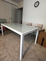 Eettafel, Rechthoekig, 50 tot 100 cm, Ophalen of Verzenden, Glas