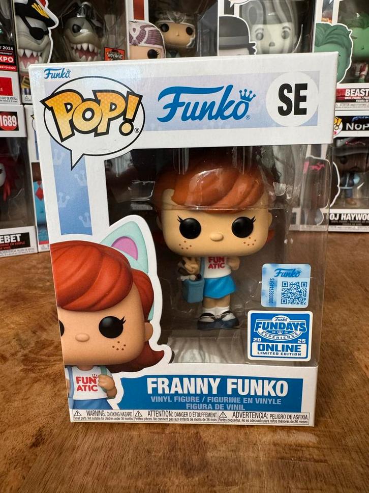 Funko Pop! Franny Funko - Fundays 2025 SE, Verzamelen, Poppetjes en Figuurtjes, Zo goed als nieuw, Ophalen of Verzenden