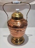 Grote rood en geel koperen ketel 50cm, Antiek en Kunst, Antiek | Koper en Brons, Ophalen of Verzenden, Koper