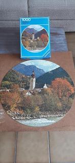 Ronde legpuzzel, Hobby en Vrije tijd, Denksport en Puzzels, Ophalen, 500 t/m 1500 stukjes, Zo goed als nieuw, Legpuzzel