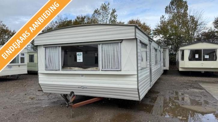 Nordstar Beach super 2 slpk,douche enz, Caravans en Kamperen, Stacaravans, tot en met 6