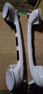 Douche handgrepen 2 stuks, Huis en Inrichting, Ophalen, Gebruikt, Wit, Overige typen