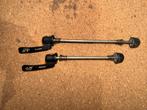 2 set Shimano XT snelspanners / quick release assen, Fietsen en Brommers, Gebruikt, Overige typen, Shimano, Mountainbike