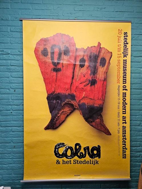 Vintage Affiches Musea 100x70, Antiek en Kunst, Kunst | Tekeningen en Foto's, Ophalen of Verzenden