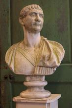 Brocante - Betonnen tuinbeeld, Keizer Traianus!, Ophalen, Gebruikt, Beton, Mensenbeeld