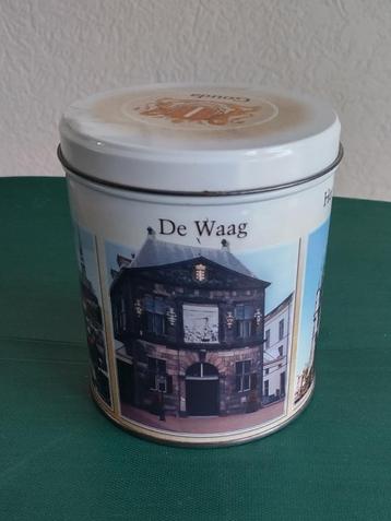 blik voor stoopwafels, GOUDA, De Waag, Stadhuis, De Vest etc beschikbaar voor biedingen