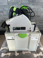 Festool FEBQ TS55 invalzaag, Doe-het-zelf en Verbouw, Gebruikt, Invalzaag, Ophalen of Verzenden, 30 tot 70 mm