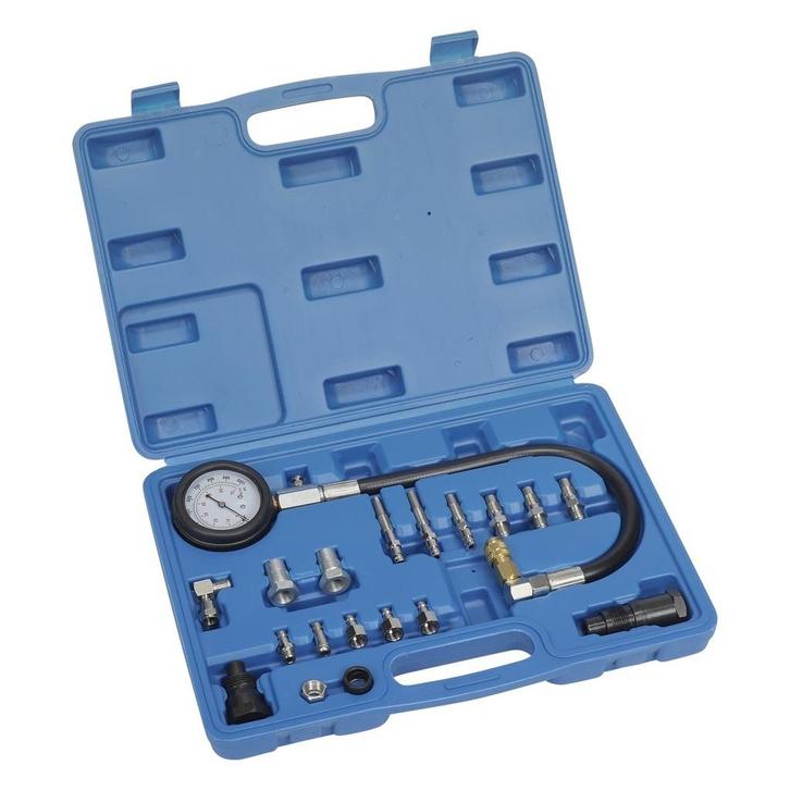 Vrachtwagen compressie tester set diesel 20 delig, Auto diversen, Overige Auto diversen, Verzenden