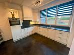 Witte Hoekkeuken met Granieten Blad, Huis en Inrichting, Keuken | Complete keukens, Ophalen, Gebruikt, Wit, Hoekkeuken
