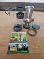 Nutribullet 900 watt met veel accessoires, Witgoed en Apparatuur, Blenders, Ophalen of Verzenden, Gebruikt, Powerblender