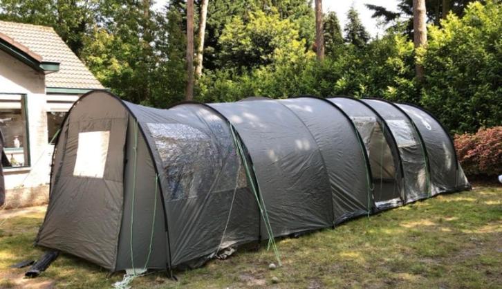 Grote boogtent, Caravans en Kamperen, Tenten, meer dan 6, Gebruikt, Ophalen