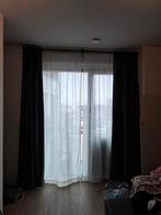 verduisterende gordijnen & inbetweens met dubbele rails, 200 cm of meer, Ophalen of Verzenden, Zo goed als nieuw, 200 cm of meer