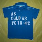 Blauwe Polo We (110-116), Kinderen en Baby's, Kinderkleding | Maat 110, Gebruikt, WE, Ophalen of Verzenden, Shirt of Longsleeve