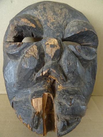 Afrikaans masker DAN masker Ivoorkust ? ritueel masker 24cm beschikbaar voor biedingen