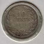 10 Cent Zilver uit 1903 van Wilhelmina, Postzegels en Munten, Munten | Nederland, Verzenden, Zilver, 10 cent, Koningin Wilhelmina