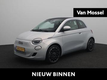 Fiat 500 C La Prima 42 kWh | Lederen Stoelbekleding | NAVI | beschikbaar voor biedingen