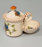 Zeldzame antieke vintage jam- of honingpot keramiek pot, Antiek en Kunst, Ophalen of Verzenden
