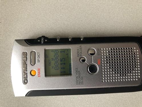 Vintage Olympus DS-150 Digital Voice Recorder - 8MB, Computers en Software, Toetsenborden, Gebruikt, Overige indelingen, Bedraad