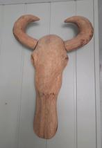 Buffel houtkop Schedel, Ophalen of Verzenden, Zo goed als nieuw