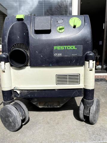 Festool stofzuiger CT22E, zonder slang. 175 euro