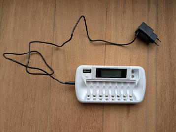 BONAI 9-slots universele batterijlader beschikbaar voor biedingen