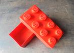 Lego Brick Lunch Box 2x4 (zie foto's) 2, Ophalen of Verzenden, Gebruikt, Lego