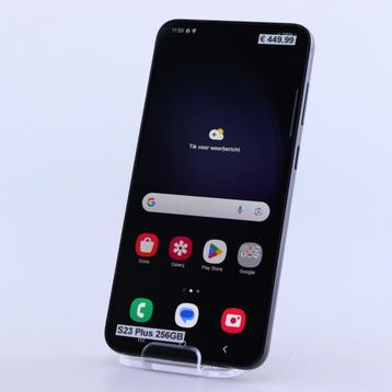 Samsung Galaxy S23 Plus 256GB Black | Nette staat beschikbaar voor biedingen