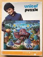 Vintage Unicef puzzel Noah’s Ark (701 E) - ZGAN, Minder dan 500 stukjes, Ophalen of Verzenden, Legpuzzel, Zo goed als nieuw