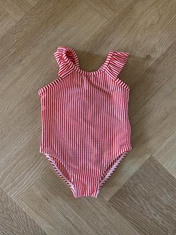 *NIEUW!* Badpak, rood / wit, van Primark, maat 62 / 68 beschikbaar voor biedingen