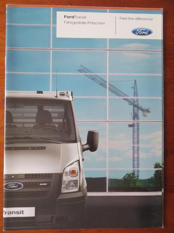 Ford Transit Fahrgestelle / Pritschen (2008) met 2 bijlagen beschikbaar voor biedingen